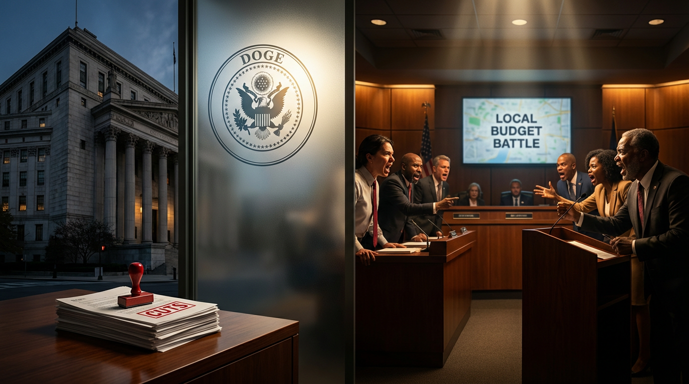 The 2025 DOGE Report Card: What the Department of Government Efficiency Actually Cut, What It Didn't, and Why Your City Council Is the Real Battleground